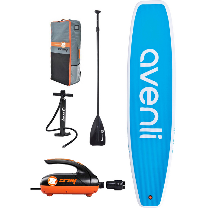 Package Deal - YG6 Avenli Yoga Board + 12v Pump - Zray Paddleboards Australia